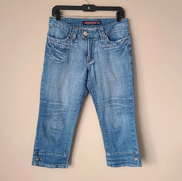 Sharparrow jeans wear capri Pants Size 30 - Picture 1 of 16